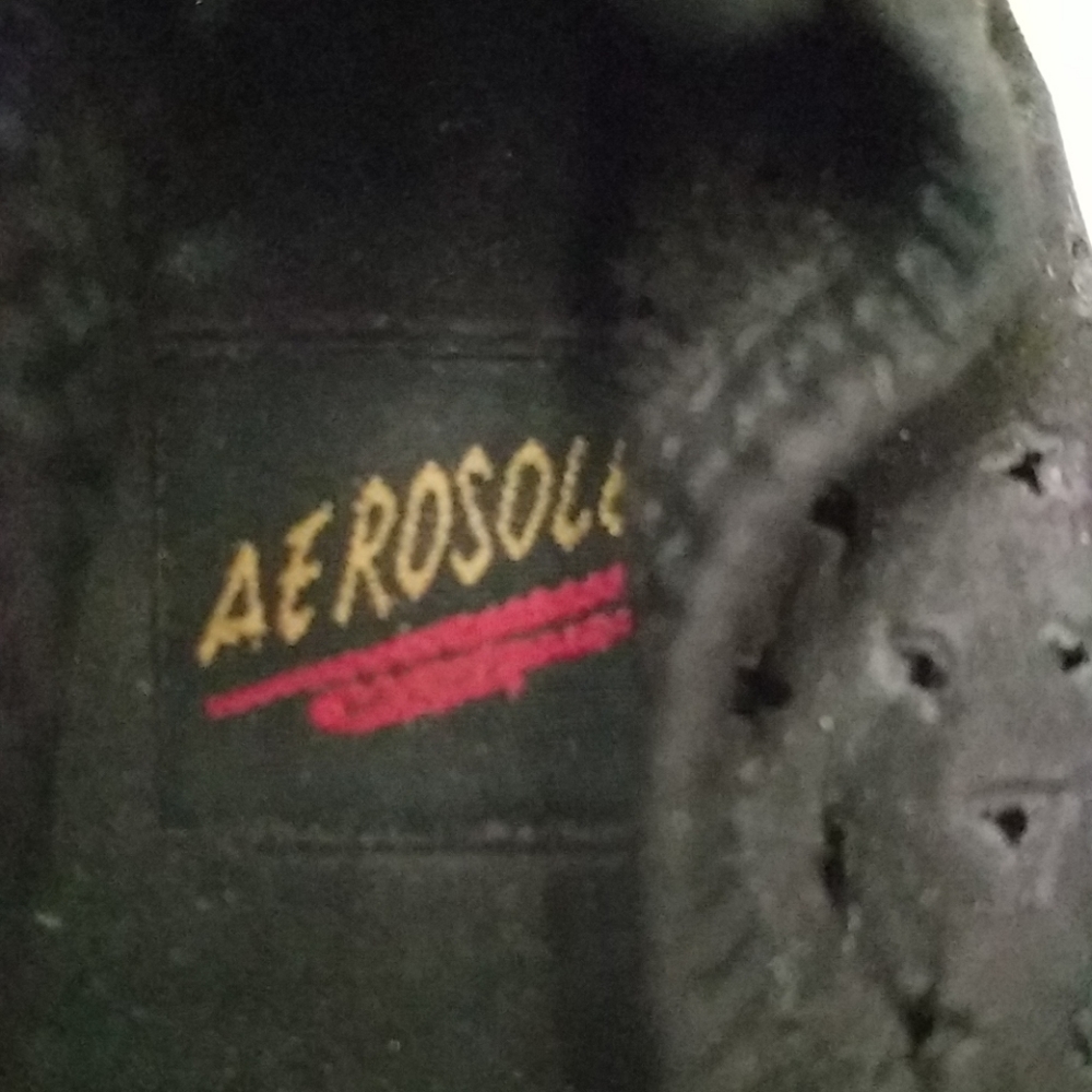 Aerosoles Black Suede Size 6 1/2 Shoes Slip ons - Picture 6 of 6